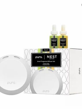 NEST New York Smart Home Fragrance Diffuser Set - Bamboo and Grapefruit